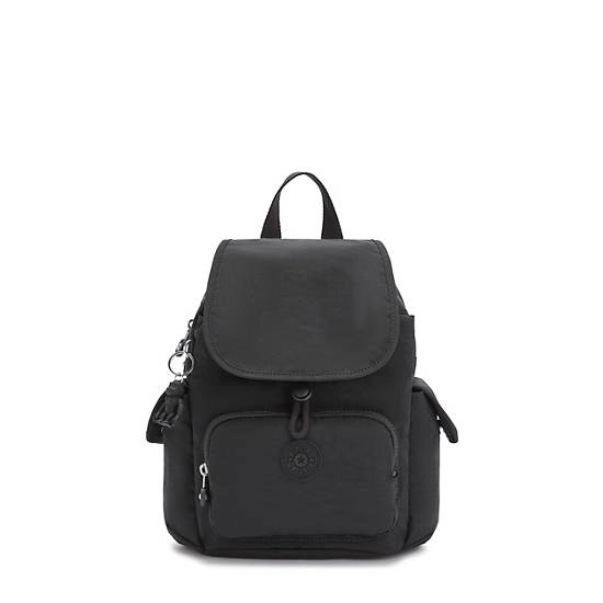 Kipling City Pack Mini Backpacks Black Noir | AU 1485XY